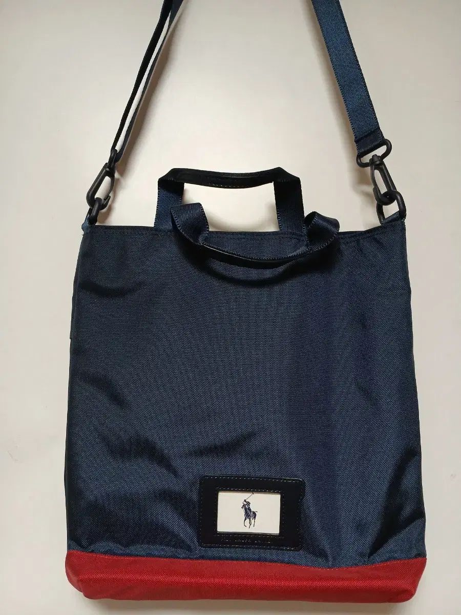 POLO RALPH LAUREN ポロラルフローレン Ralph Lauren ラルフローレン ネイビー 赤 ツーウェイバッグ ２WAYバッグ
