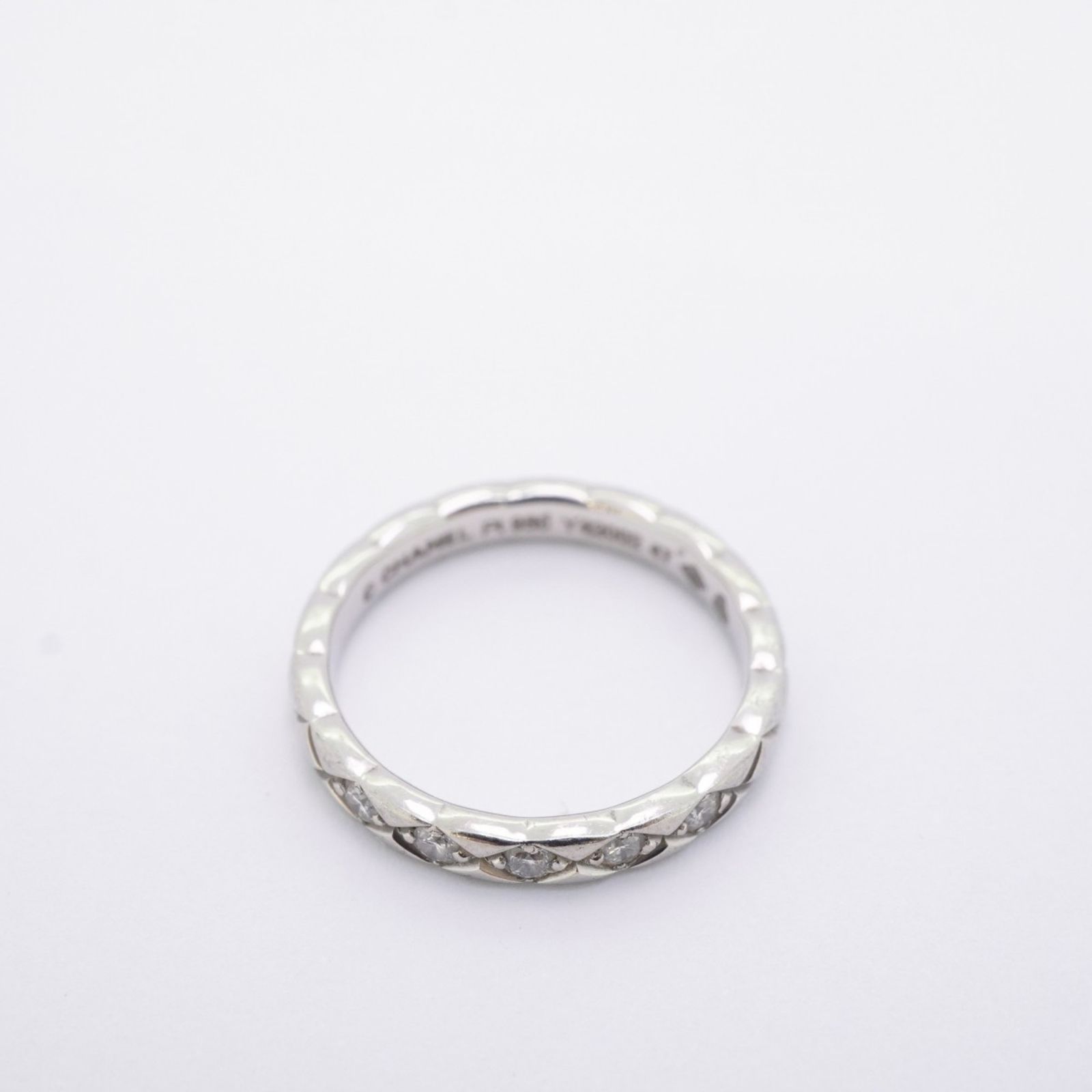 シャネル(Chanel) シャネル リング ココクラッシュ 5PD Pt950
