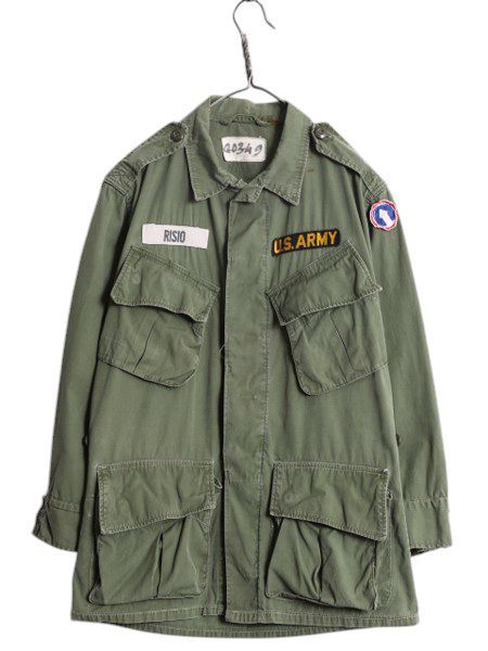 60s ジャングルファティーグジャケット 4th small-short S-S