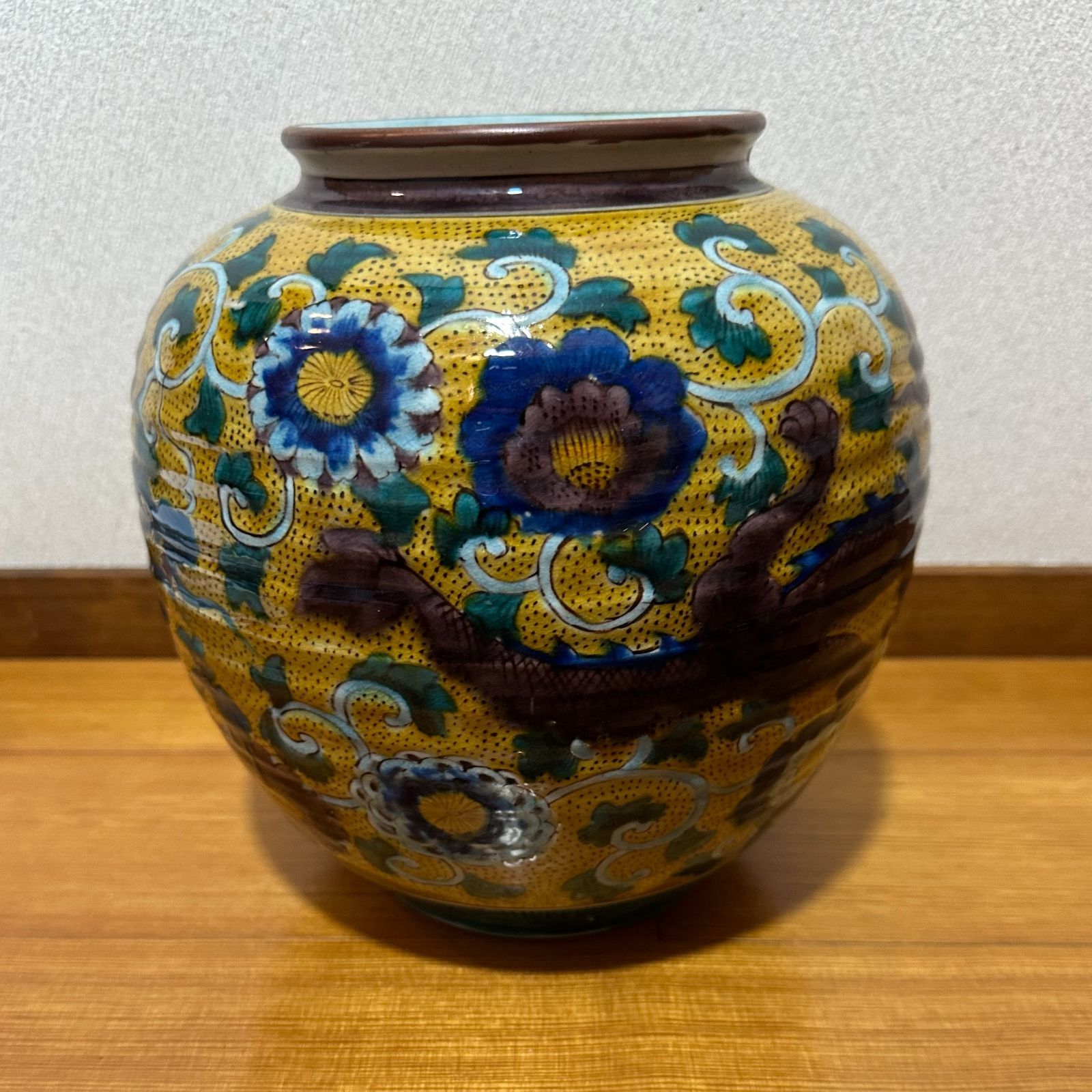 vintage 文様のある花器 【公式通販】