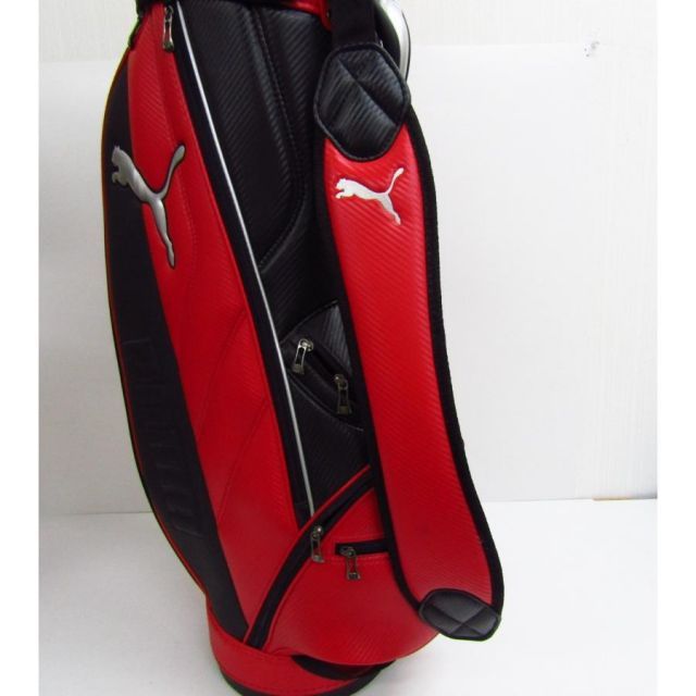 PUMA プーマ キャディバッグ ゴルフバッグ 赤/レッド☆SP11246 プーマ