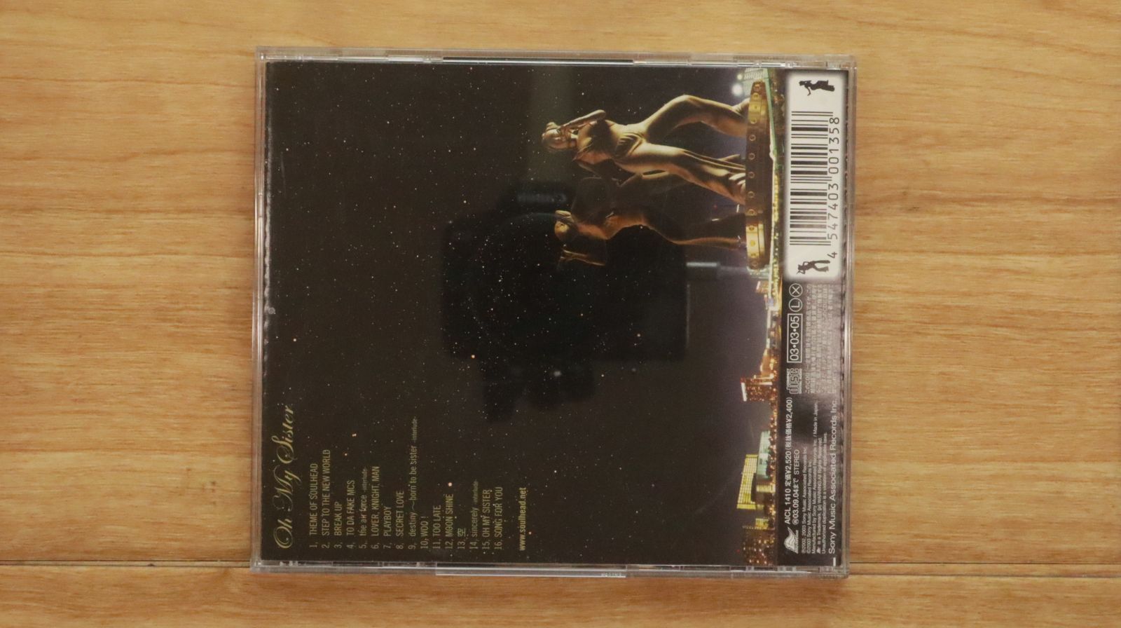 国内盤CD☆ソウルヘッド/SOULHEAD□ OH MY SISTER 【AICL1410