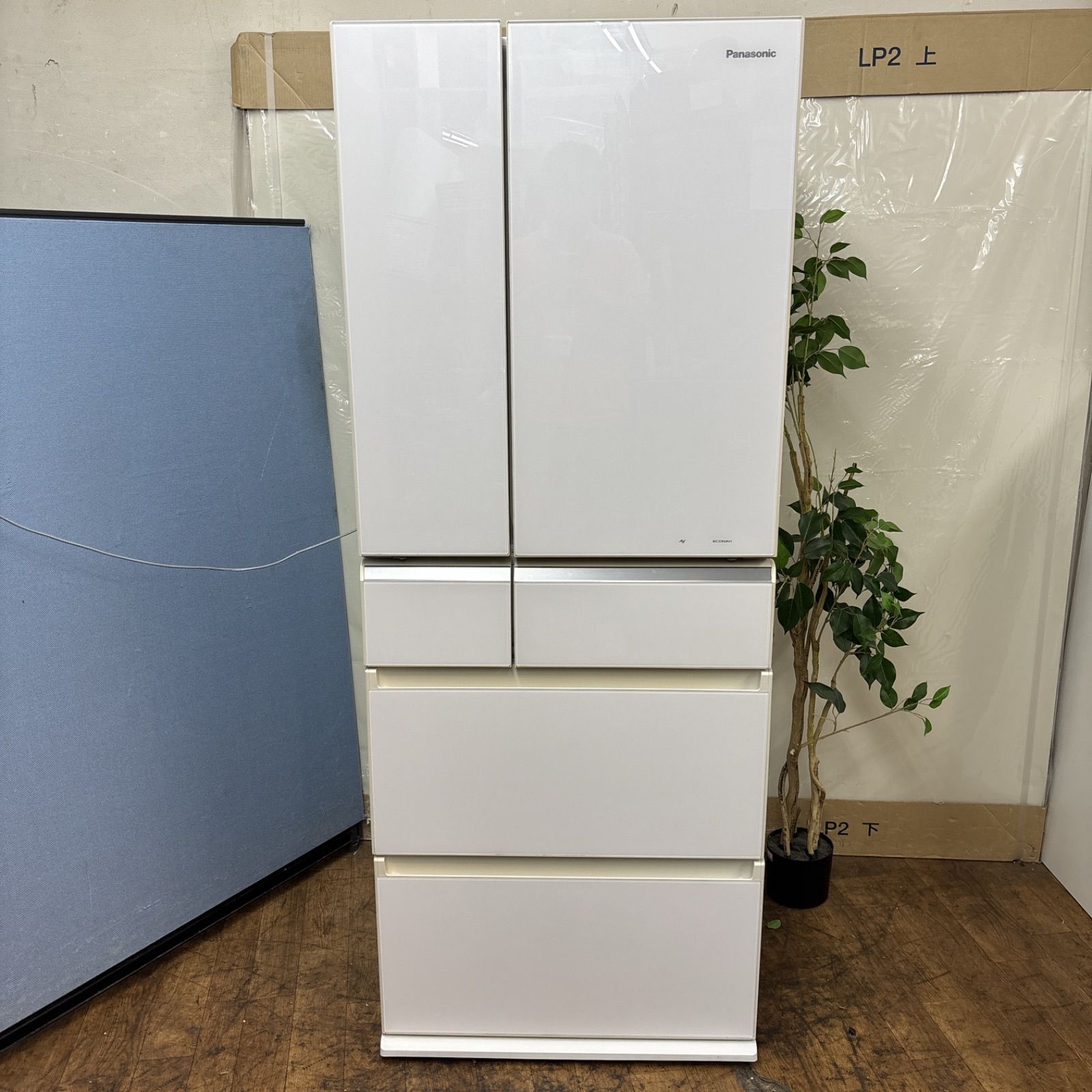 I422 名古屋市近郊配送設置無料 Panasonic 冷蔵庫 470L 動作 済 クリーニング済