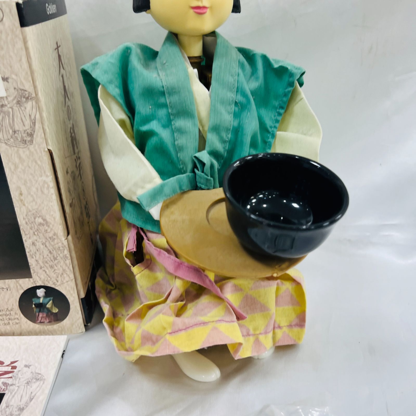 A【ヴィンテージ】大江戸からくり人形 大人の科学 8 江戸時代 茶