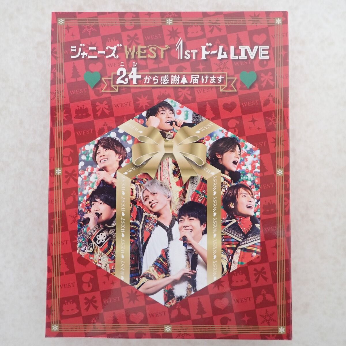 【新品】ジャニーズWEST 24から感謝届けます Blu-ray ポストカード Amazon.co.jp: ジャニーズWEST 1stドーム LIVE 24(ニシ)から感謝