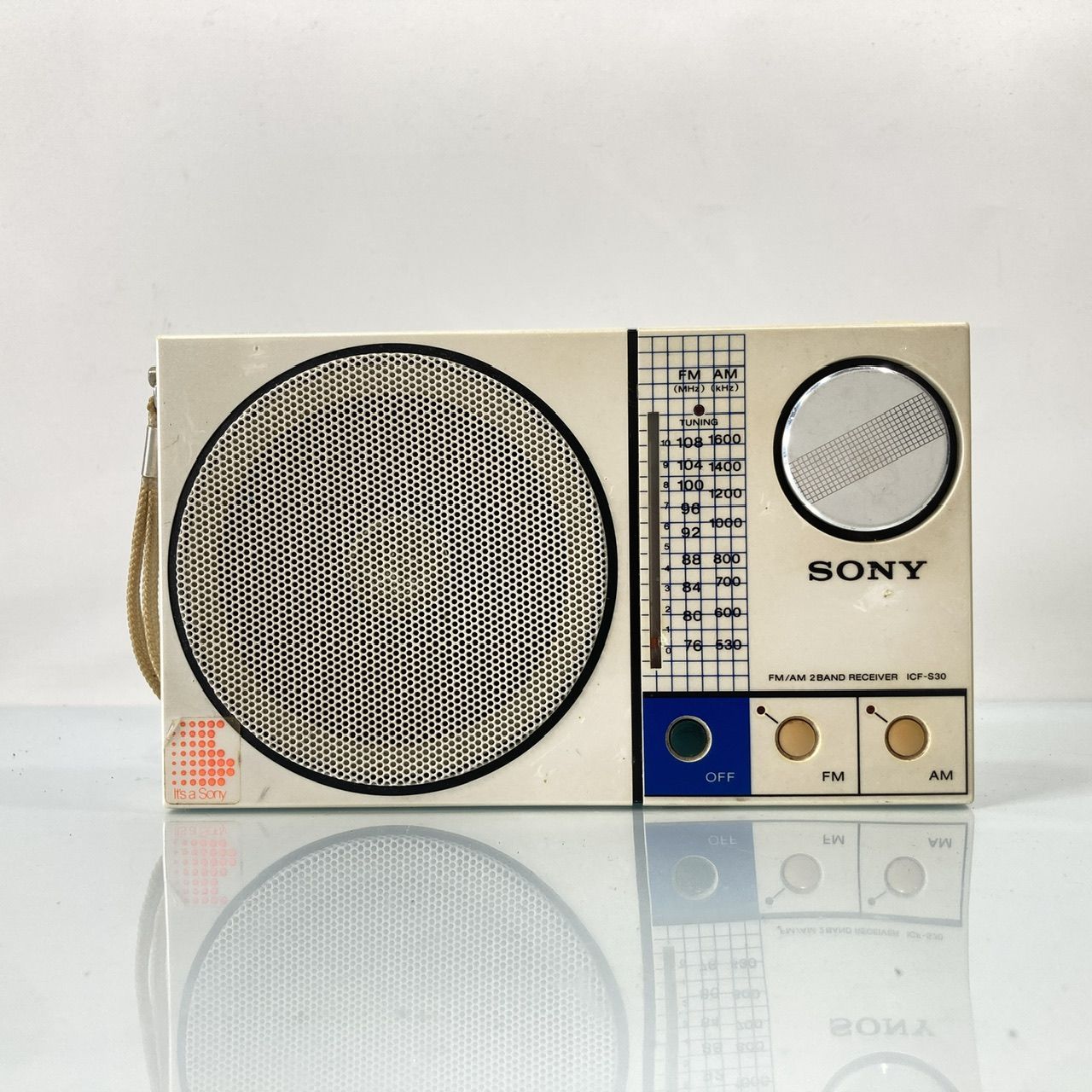 SONY ソニー ICF-S30 FM AM 2バンド ラジオ (管理番号：OKU9026/G3-60