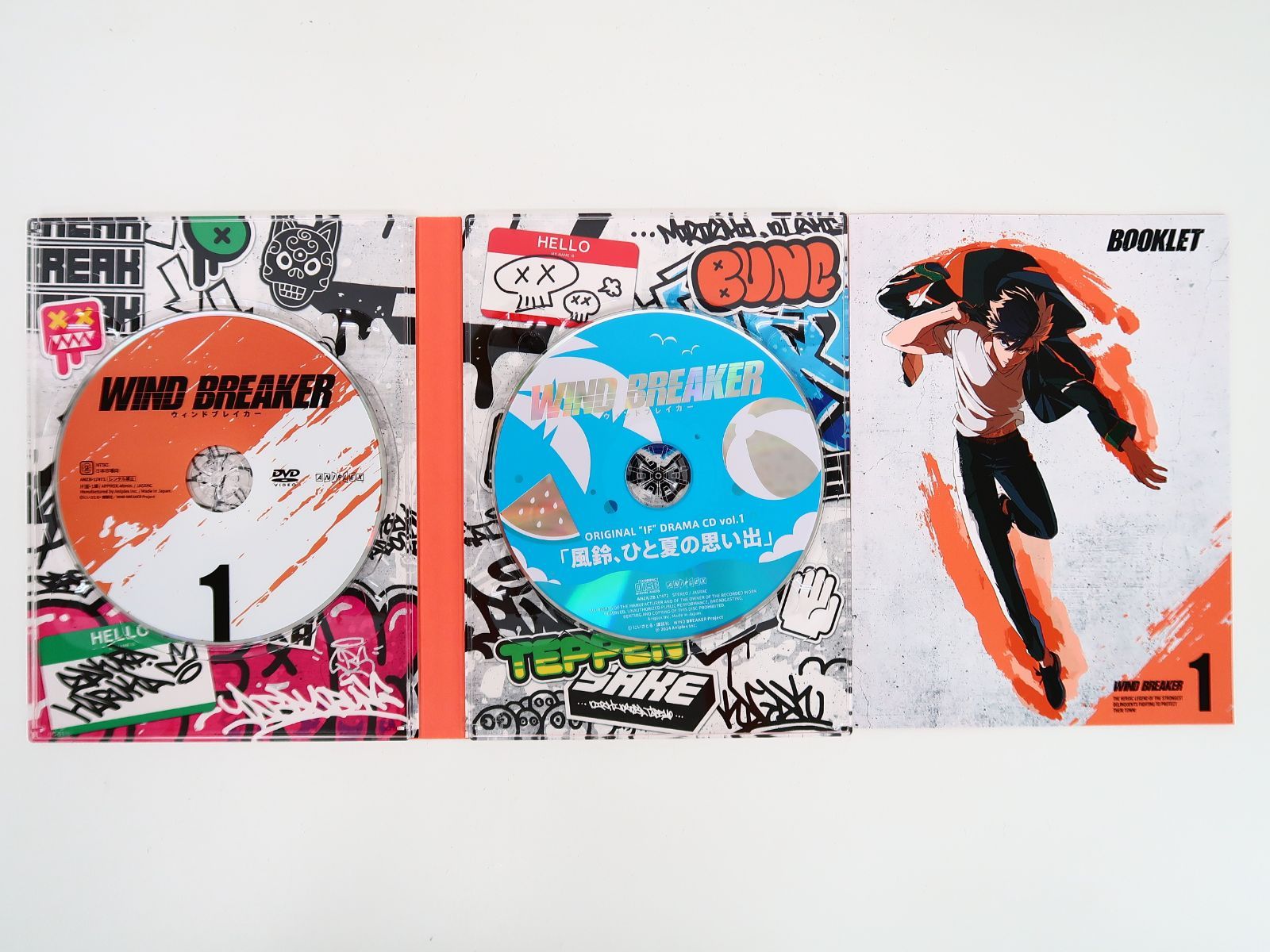 DVD WIND BREAKER 1 完全生産限定版 ※描き下ろし漫画欠品 - メルカリ