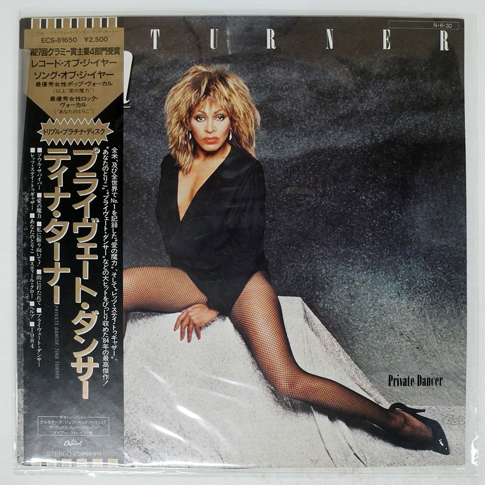 国内盤 TINA TURNER/PRIVATE DANCER/CAPITOL ECS81650 LP - メルカリ