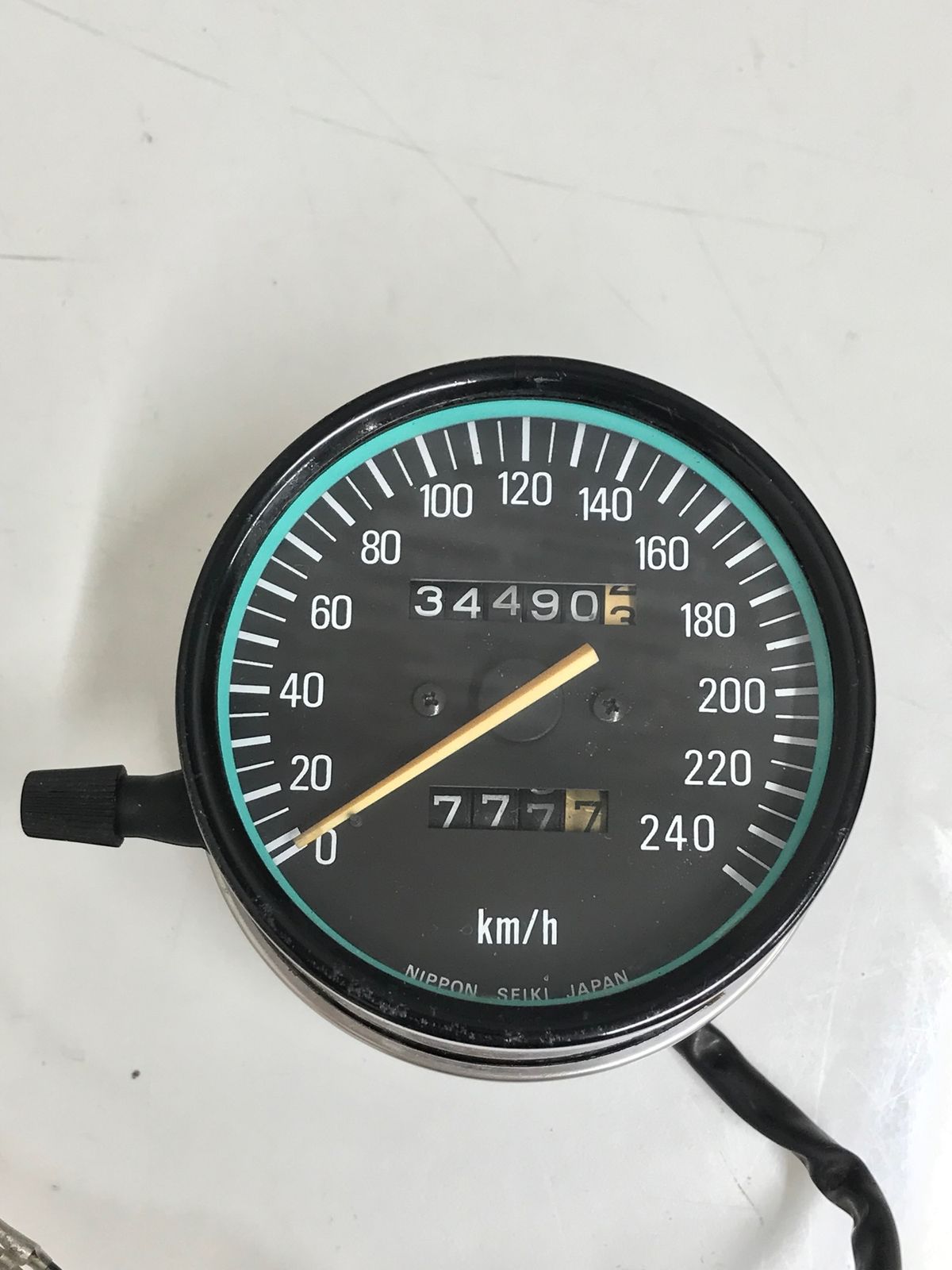 KAWASAKI カワサキ Z400FX スピードメーター 部品取り カバー付き