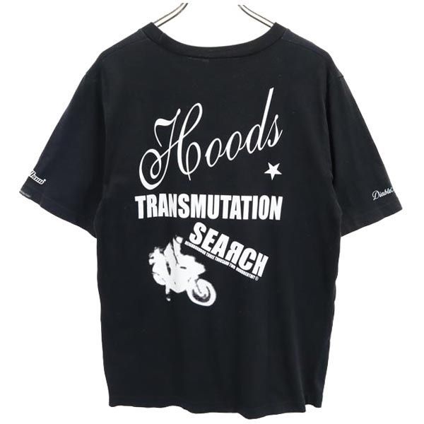 ネイバーフッド 両面 プリント 半袖 Tシャツ S 黒 NEIGHBORHOOD メンズ