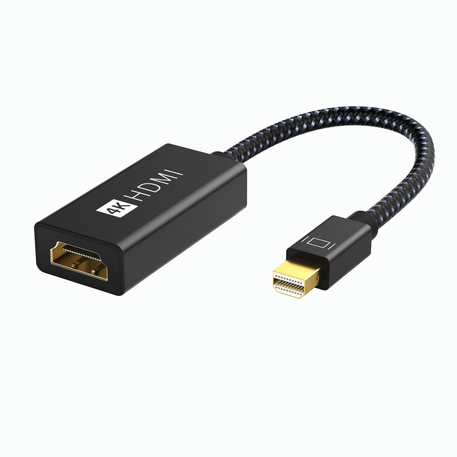 iVANKY Mini DisplayPort to HDMI 変換アダプタ【4K@60Hz/20cm