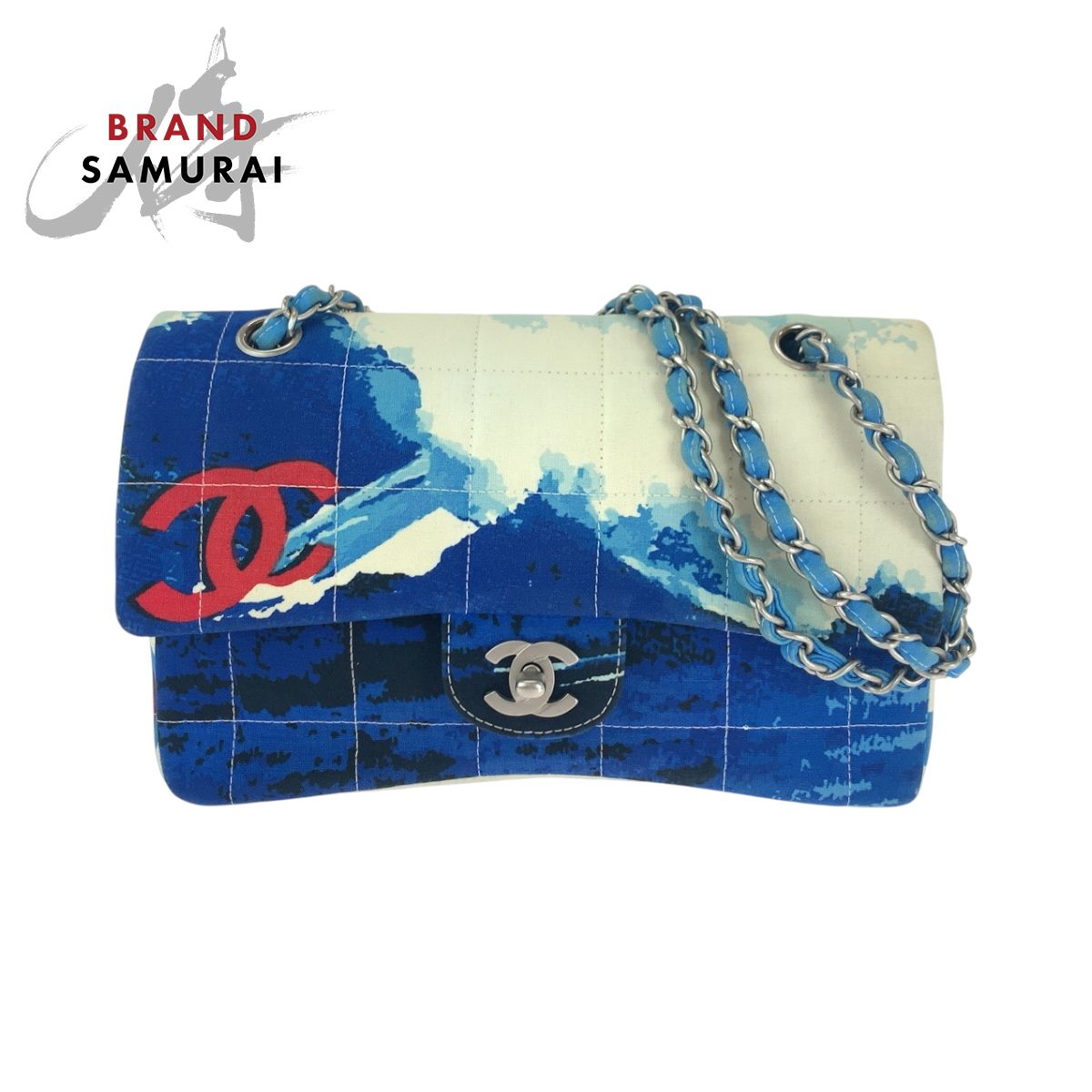 CHANEL - シャネル サーフライン チェーン ショルダーバッグ 