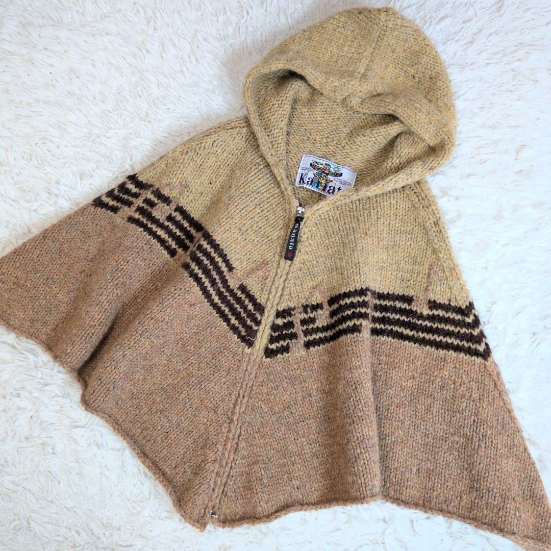 美品】エヴァムエヴァ アイボリー ウールポンチョ アウター evam eva