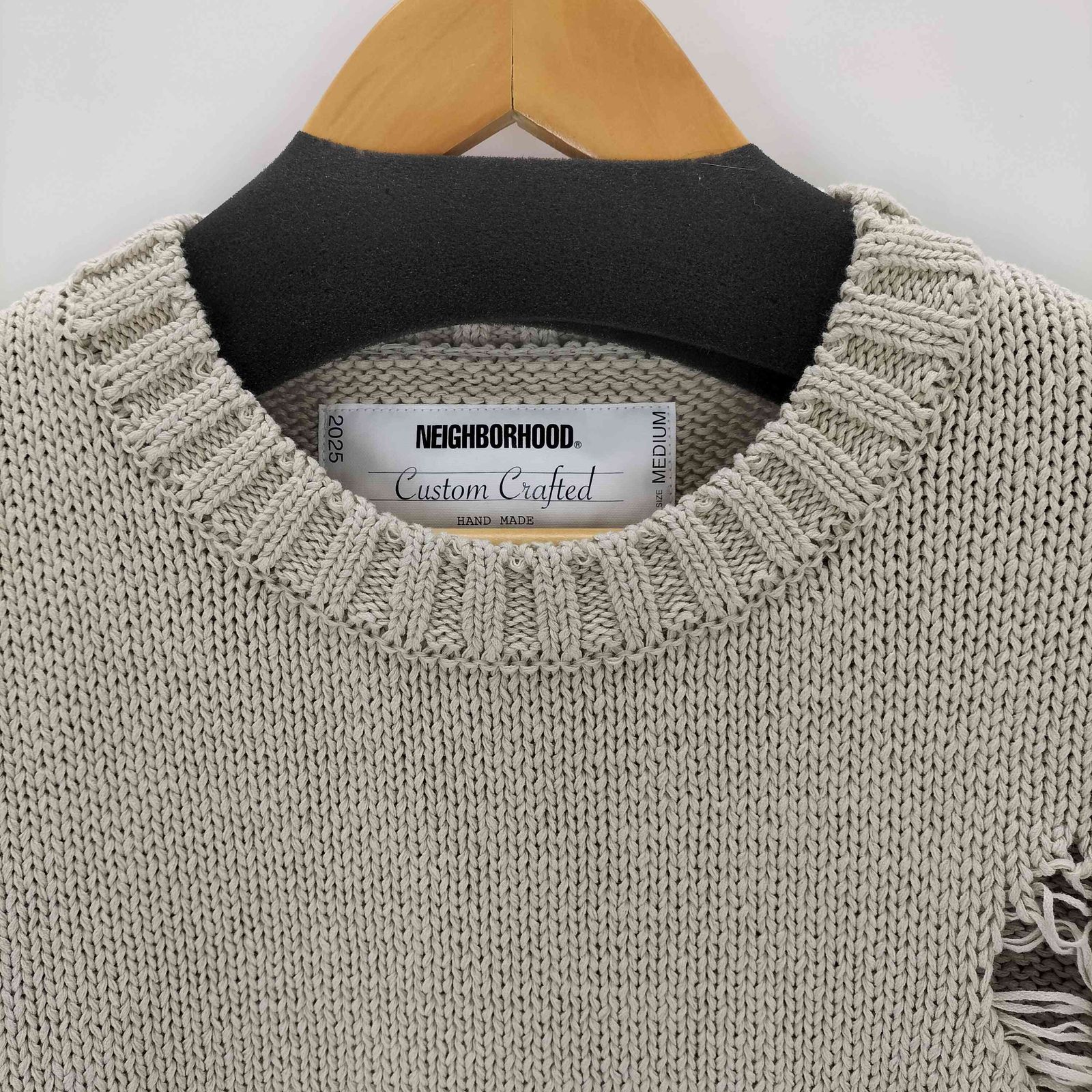 ネイバーフッド NEIGHBORHOOD SAVAGE CREWNECK SWEATER メンズ JPN：M 