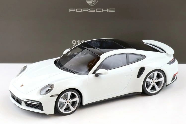 ミニチャンプス 1|18 ポルシェ 911 992 ターボS 2021 ホワイト Minichamps 1 18 Porsche Turbo S Construction WAP0211620RTRB