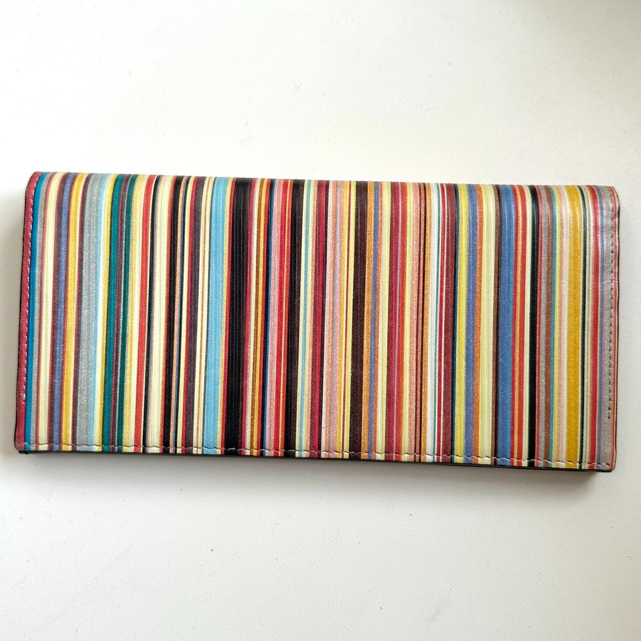 ポールスミス Paul Smith 長財布 マルチストライプ 美品 レア