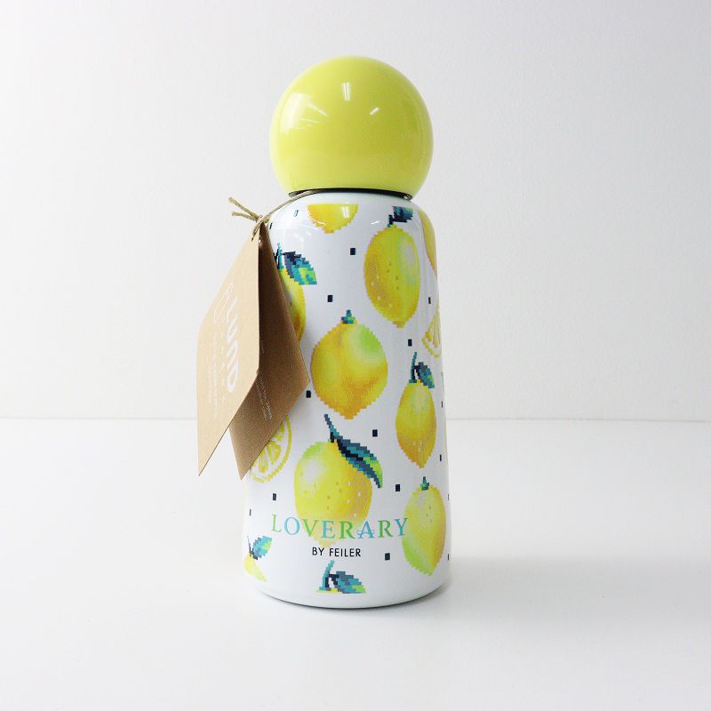 最終価格 新品、未使用 フェイラーラブラリーステンレスボトル 新品 未使用 フェイラー LOVERARY BY FEILER レモンドット