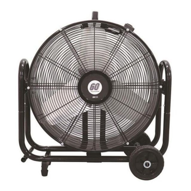 広電 KFZ602 風洞型工業扇 60cm 送風機 全閉式モーター タイヤ付 大風量 工場扇 扇風機 熱中症対策
