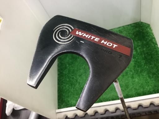 オデッセイ WHITE HOT PRO 7 34インチ パター PT スチール フレックスその他 メンズ 男性用 右利き 右用 Eランク ゴルフクラブ