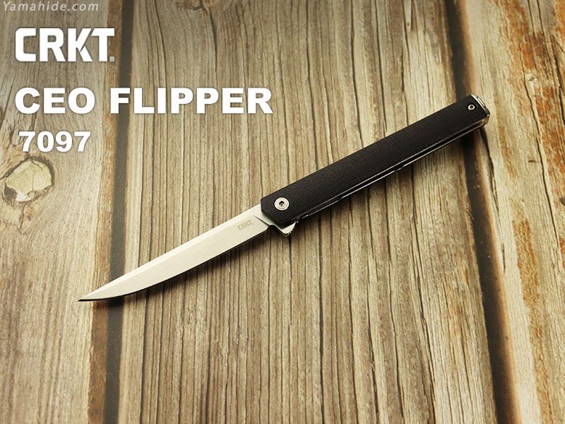  ●● コロンビアリバー CRKT 7097 CEO フリッパー 折りたたみナイフナイフu0026ツール CEO FLIPPER【レターパックプラス配送無料】 (サバゲー) その他