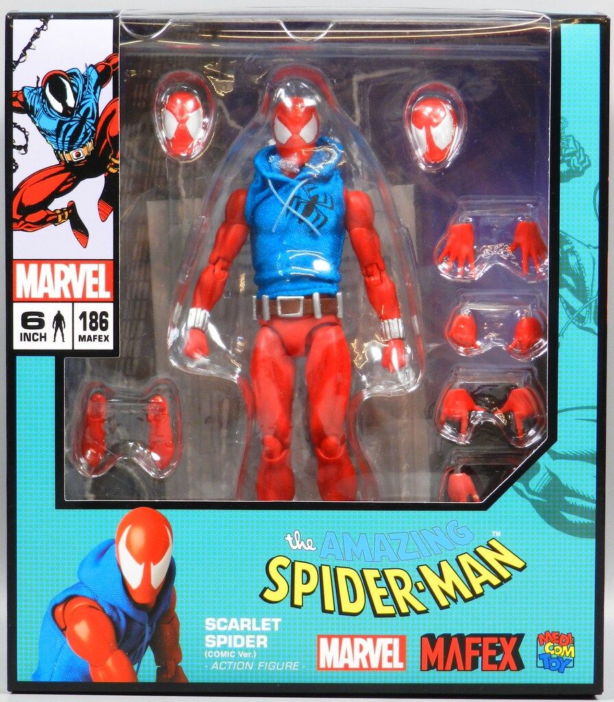 メディコム トイ MAFEX SCARLET SPIDER COMIC Ver. 186