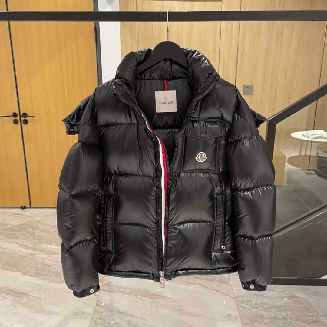 定番の中古商品 MONCLER ブラック｜本日限定特価 ダウンジャケット モンクレール ジャケット・アウター