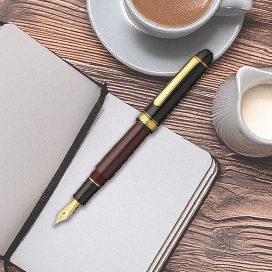 ♥ プラチナ万年筆 3776 センチュリー マイ フェイバリット シングス コーヒーゼリー PNB-30000A 65-4 14K