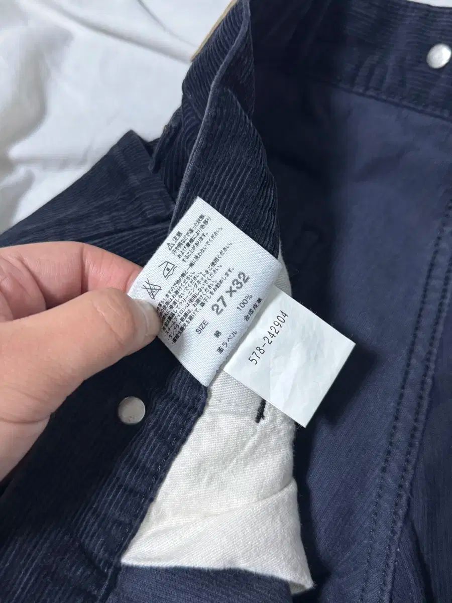 シンチバッグ コーデュロイ