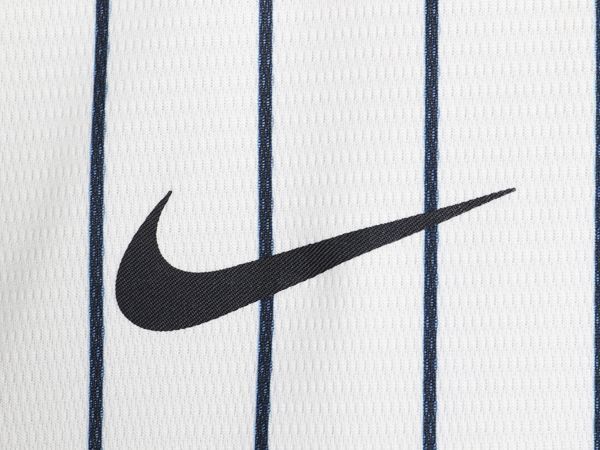 NIKE - ヤンキース ベースボール シャツ メンズ M / MLB オフィシャル ナイキ スウッシュ 大リーグ ユニフォーム ゲームシャツ 半袖シャツ 重ね着 ヤンキース ベースボール シャツ メンズ M / MLB オフィシャル