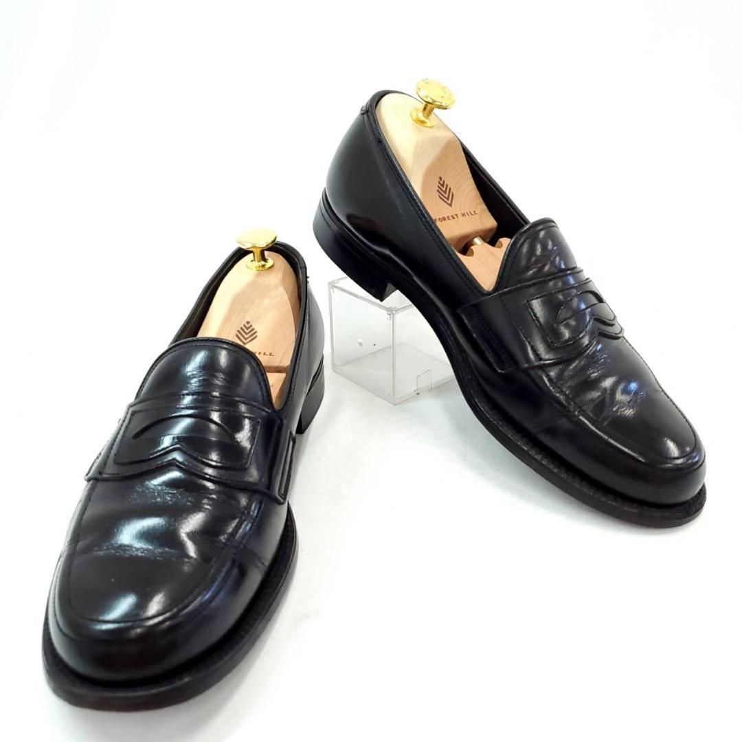 リーガル コインローファー 本革 レザー ブラック ビジネス 24.5cm