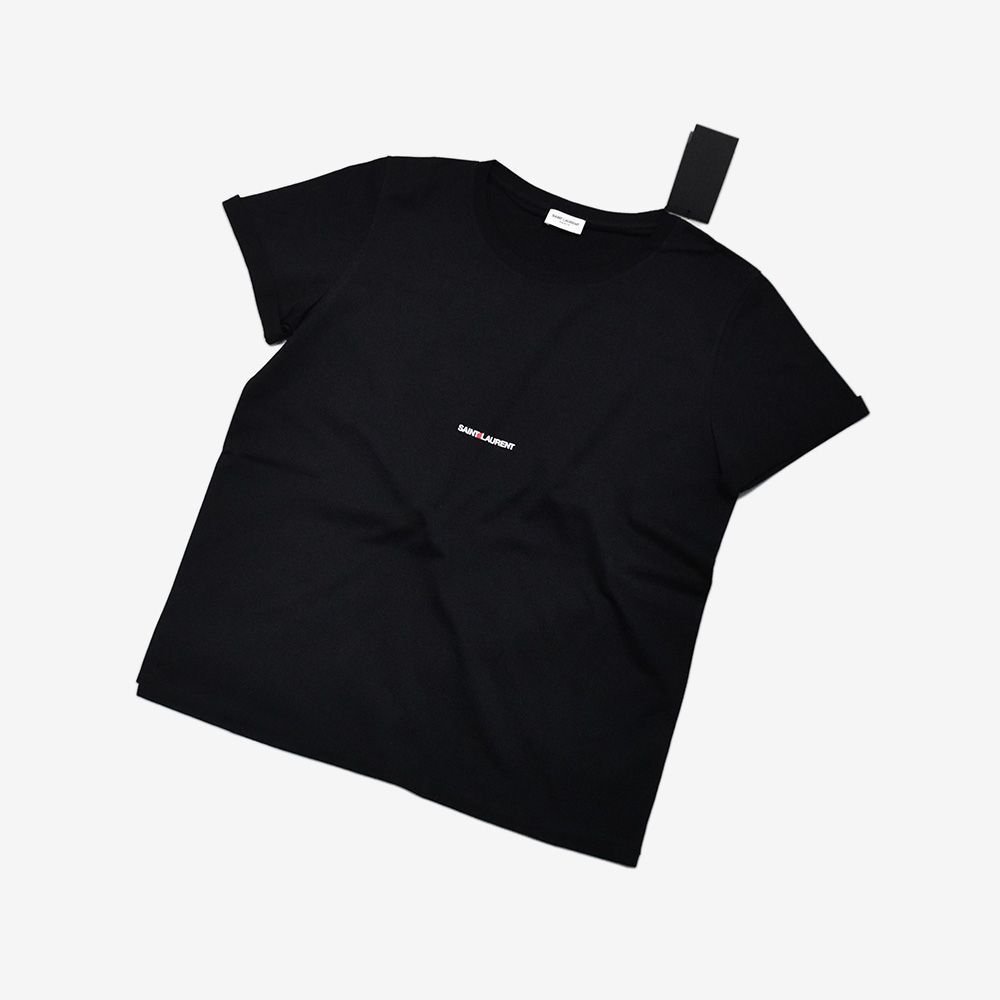 Saint Laurent サンローラン Tシャツ 黒 メンズ コットン 半袖 楽天市場】サンローラン Tシャツ ロゴ メンズ 半袖 ショート