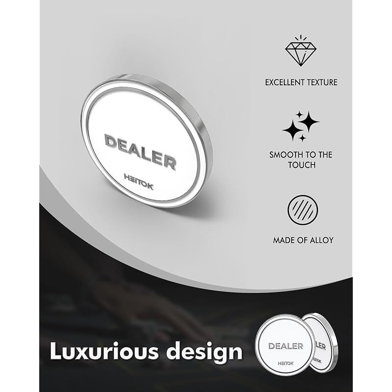 HEITOK ポーカーチップ500枚セット！ Amazon | HEITOK ポーカーチップ ポーカーセット 500枚 数字入り