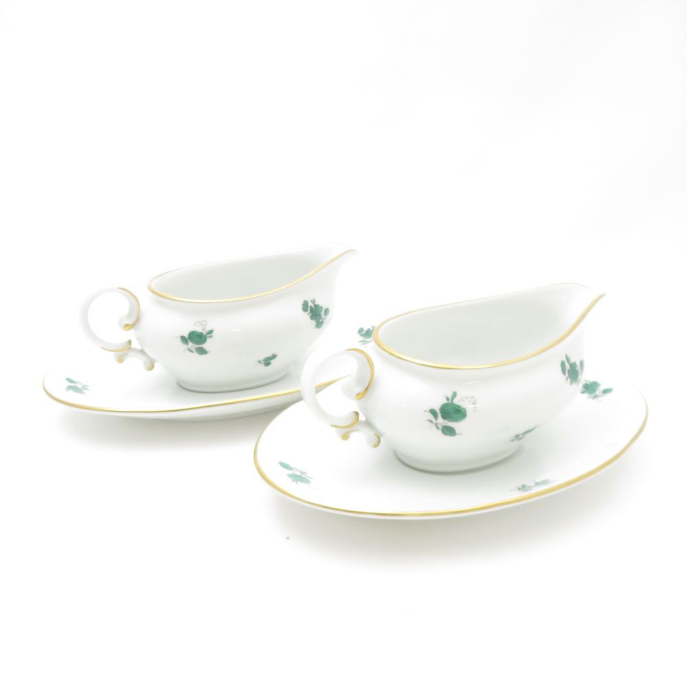 AUGARTEN アウガルテン マリアテレジア グレービーボート 2点 ペア ソース カレーポット SC9162B3