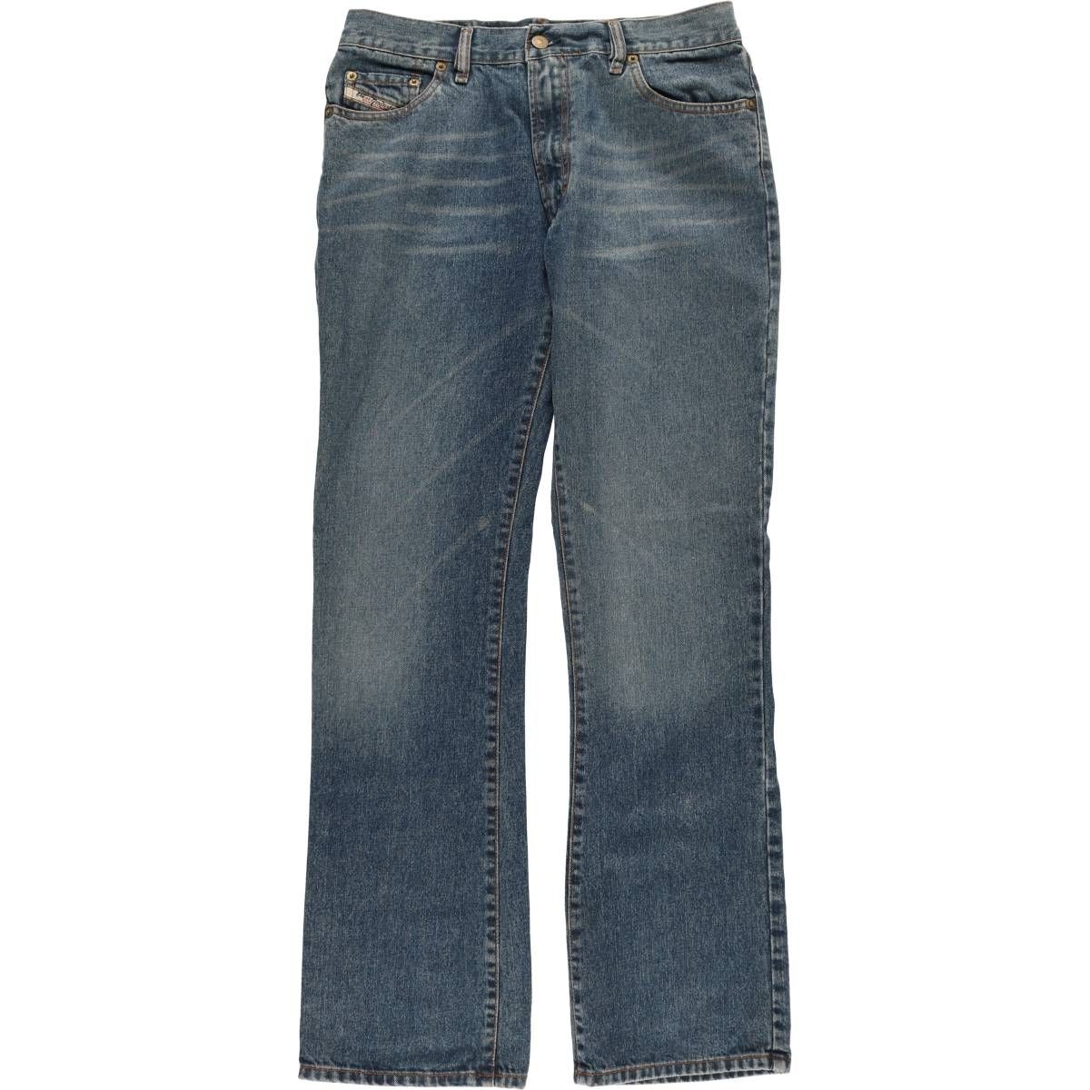 古着 ディーゼル DIESEL INDUSTRY フ カットデニムパンツ イタリア製 メンズw31相当|eaa539914