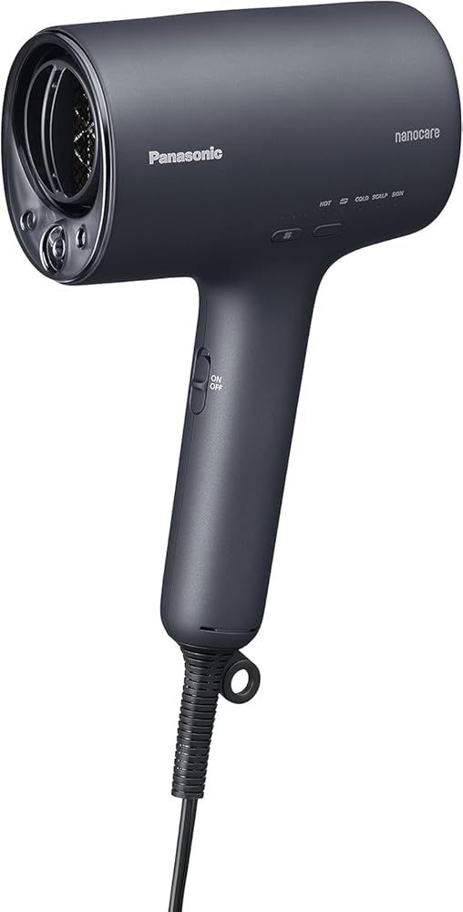 パナソニック ヘアドライヤー ナノケア 高浸透ナノイー-ミネラル搭載 コンパクト ディープネイビー EH-NA0J-A