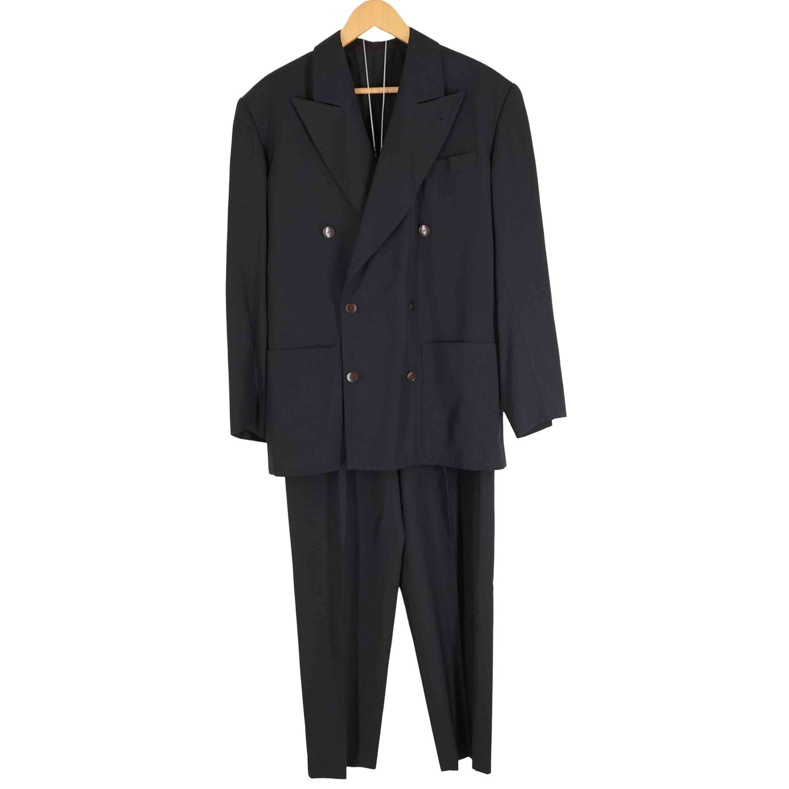 ジャンポールゴルチエオム Jean Paul GAULTIER HOMME ダブルブレストテーラードジャケット タックスラックス メンズ  48/48
