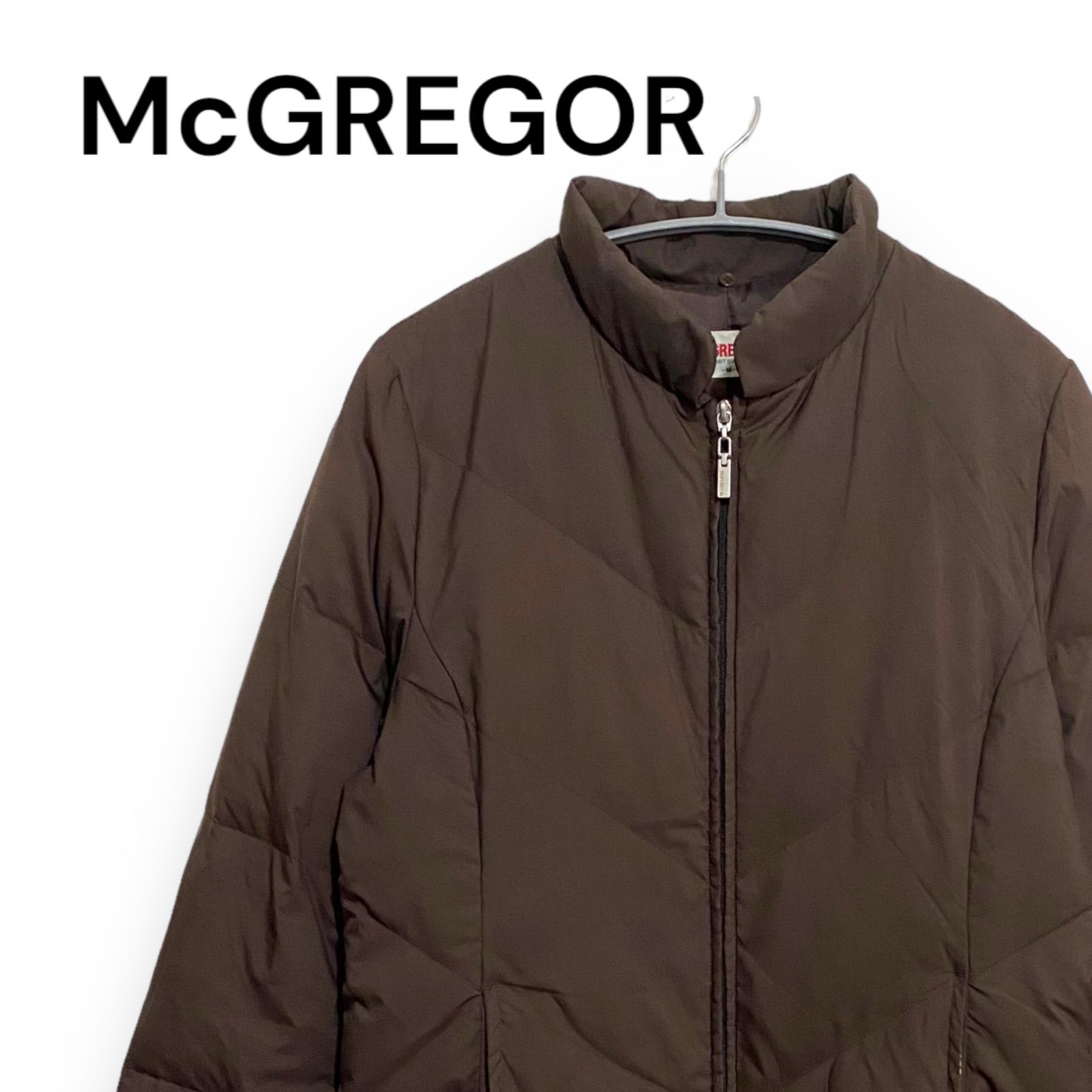 McGREGOR(マックレガー)レディースアウター ブラウン 茶色 フェザー レッキス毛皮 Mサイズ 品番：MW13-5618