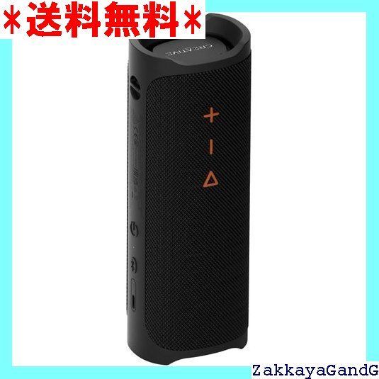 Creative MUVO Go ブラック IPX7 最大約18時間再生 最大20W RMS ピーク出力40W Bluetooth スピーカー SP-MVGO-BK 179