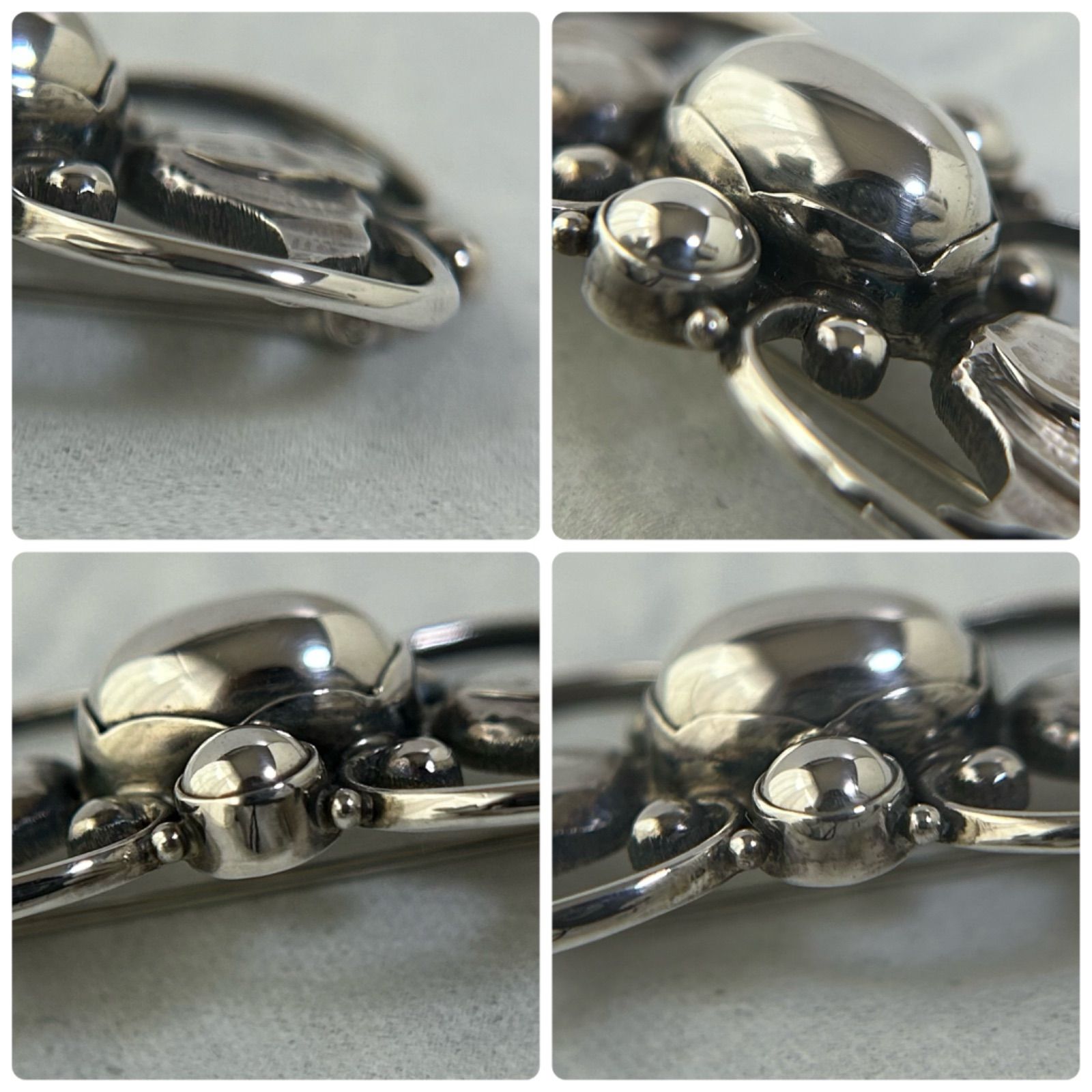 ジョージジェンセン ブローチ 236A AG925 Georg Jensen - メルカリ