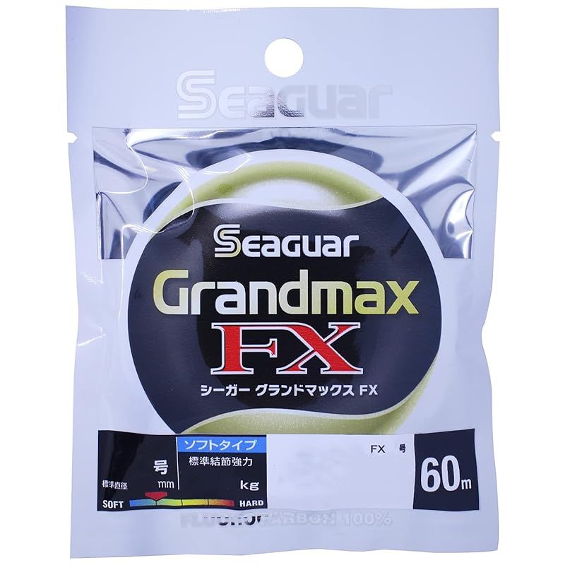 シーガー(Seaguar) ハリス シーガー グランドマックスFX 60m 0.4号