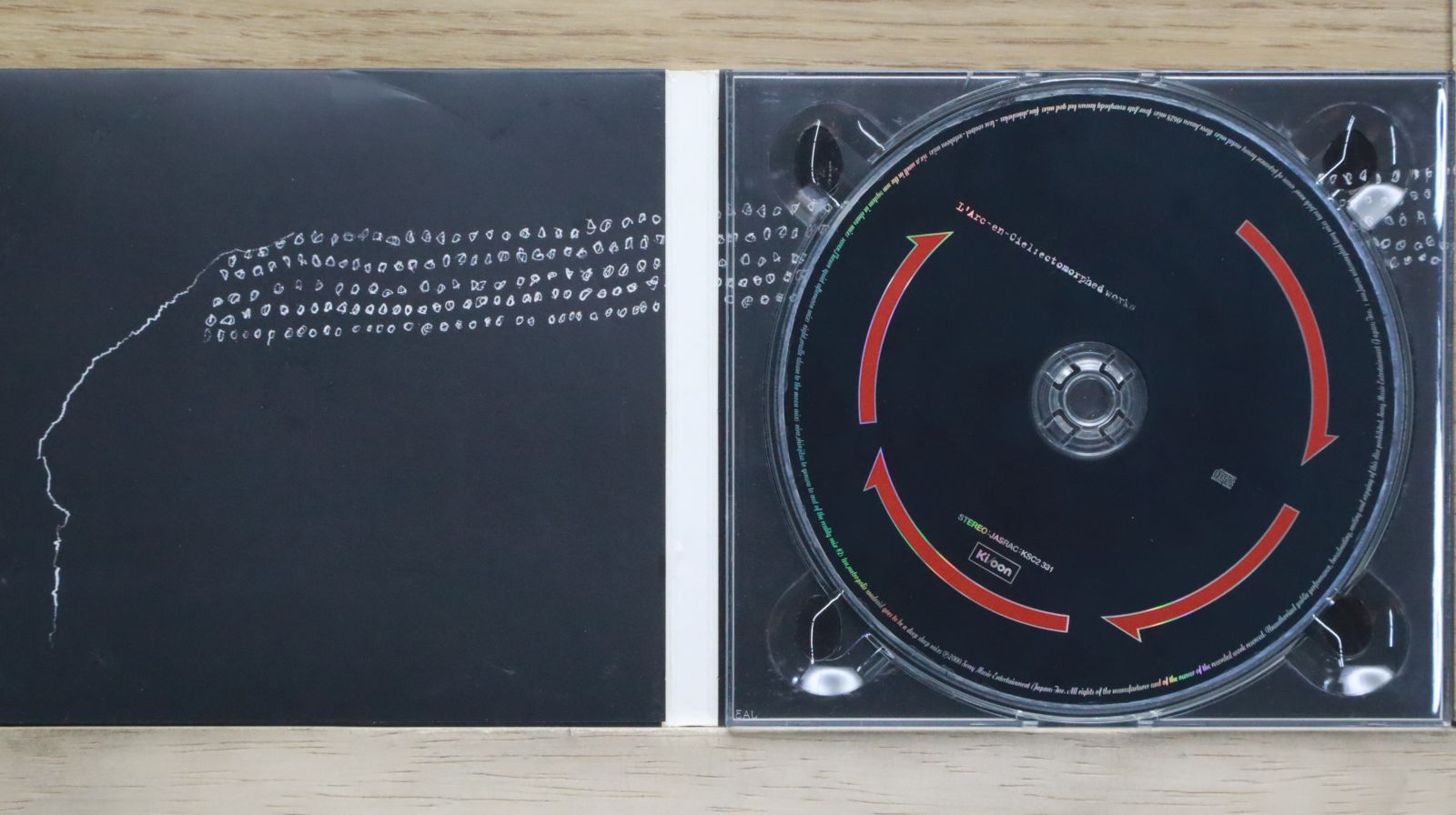 国内盤CD☆ラルク アン シエル/L'Arc~en~Ciel□ ectomorphed works