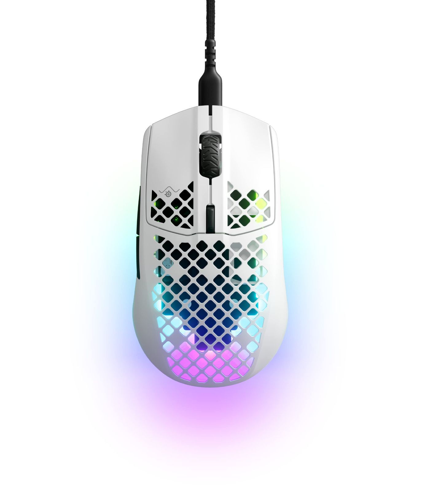 【定番人気，低価】 【人気商品】Coreセンサー搭載 TrueMove 防塵 スーパーメッシュUSB-Cケーブル付き 防水 IP54規格 超軽量 Snow 3 Aerox 有線 ゲーミングマウス SteelSeries マウス本体