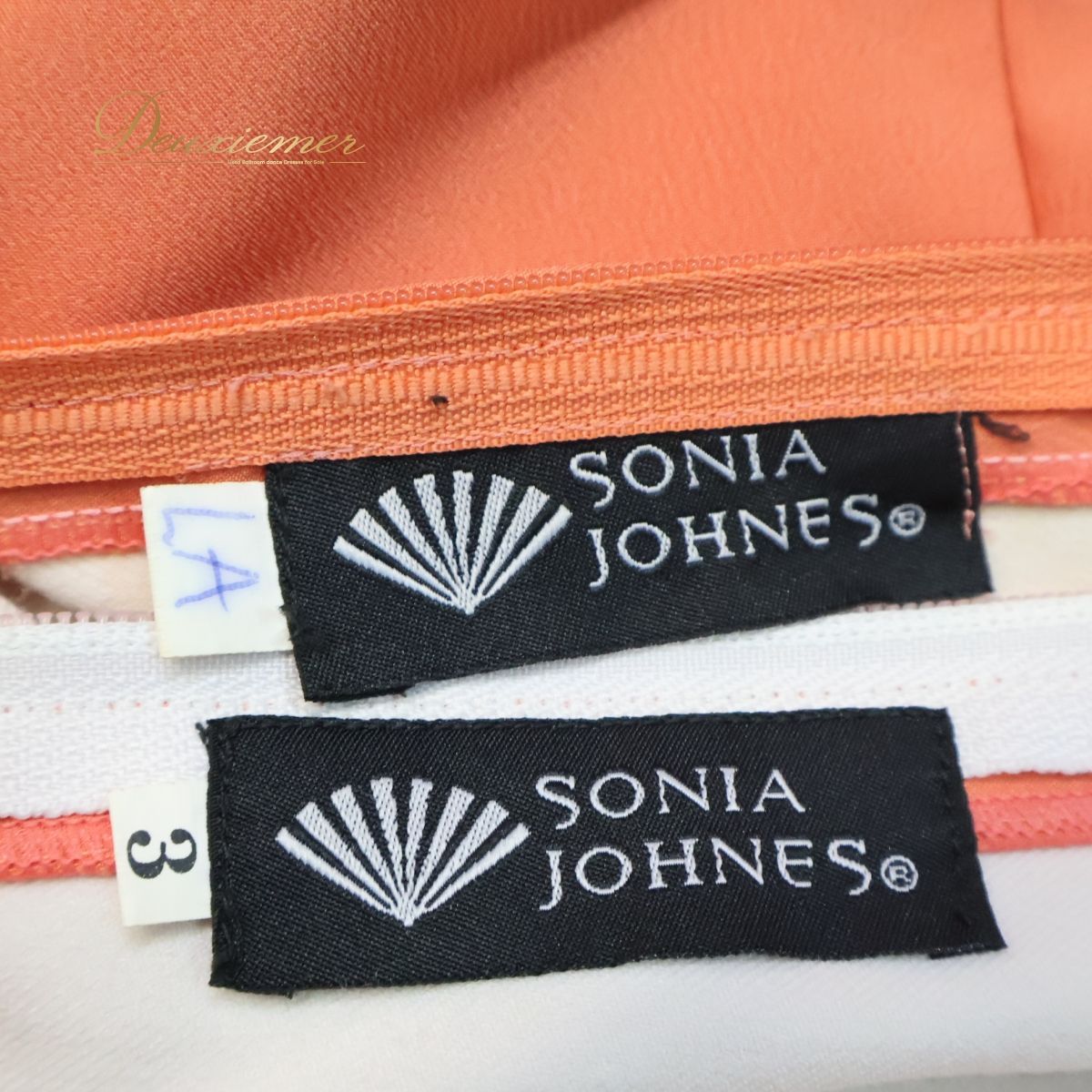 【フラメンコ衣装】サーモンピンク SONIA JOHNES ソニアジョーンズ 上下セット ツーピース オレンジ ボランテ フリル レース ダンス おしゃれ ボリューム フラメンコ衣装】サーモンピンク SONIA JOHNES ソニアジョーンズ