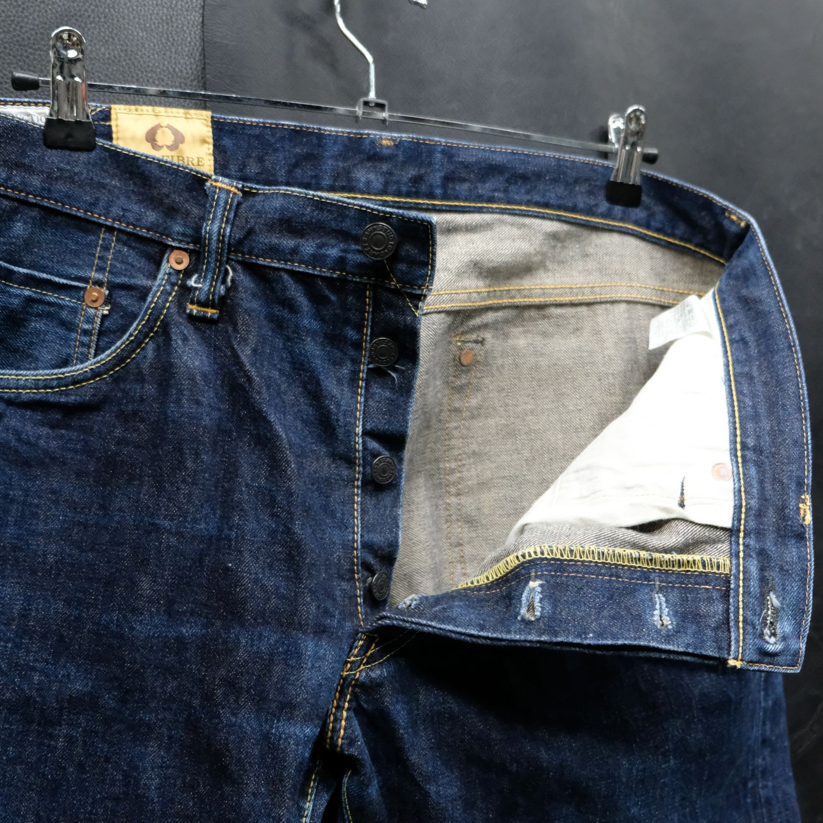 STUDIO D'ARTISAN FOX-001 オーガニックコットン 15oz 黒耳