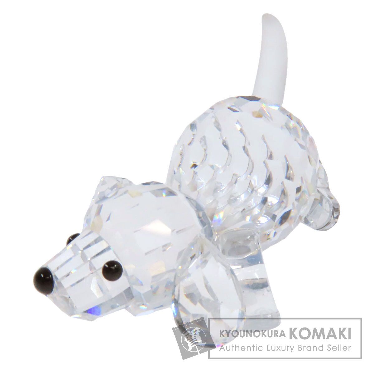 SWAROVSKI スワロフスキー ドッグモチーフ オブジェ クリスタル