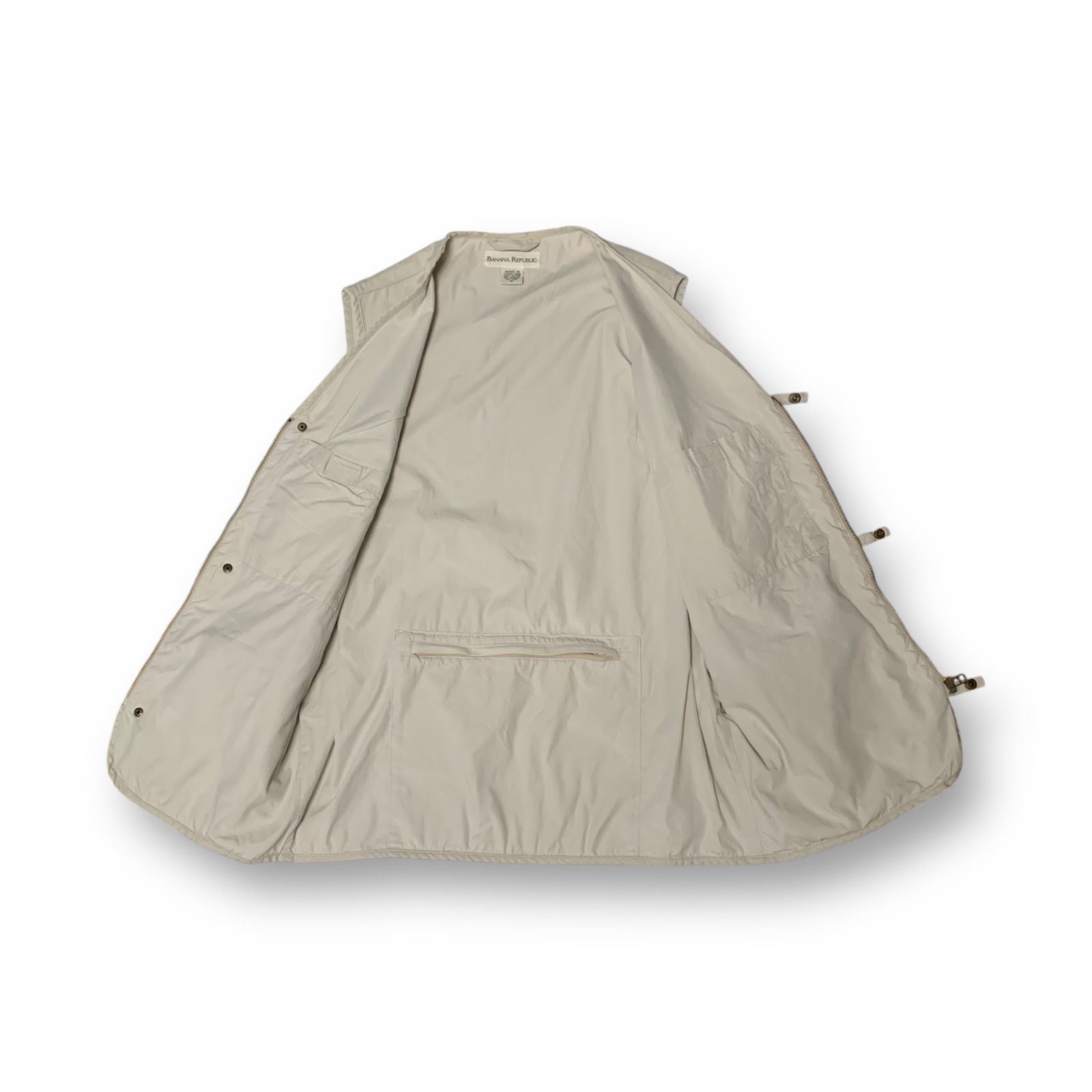 90s BANANA REPUBLIC Cotton Hunting Vest バナナリパブリック