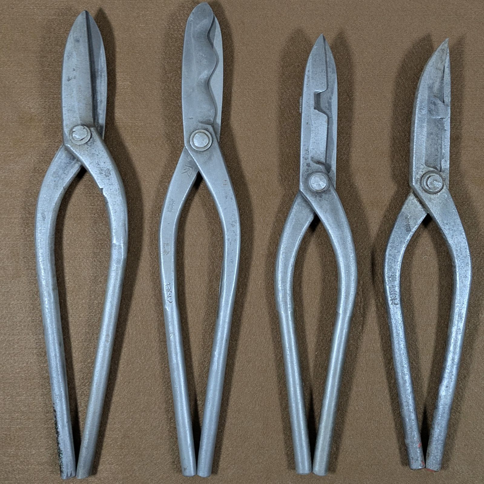 板金ハサミ 金切り鋏 各種14本 み