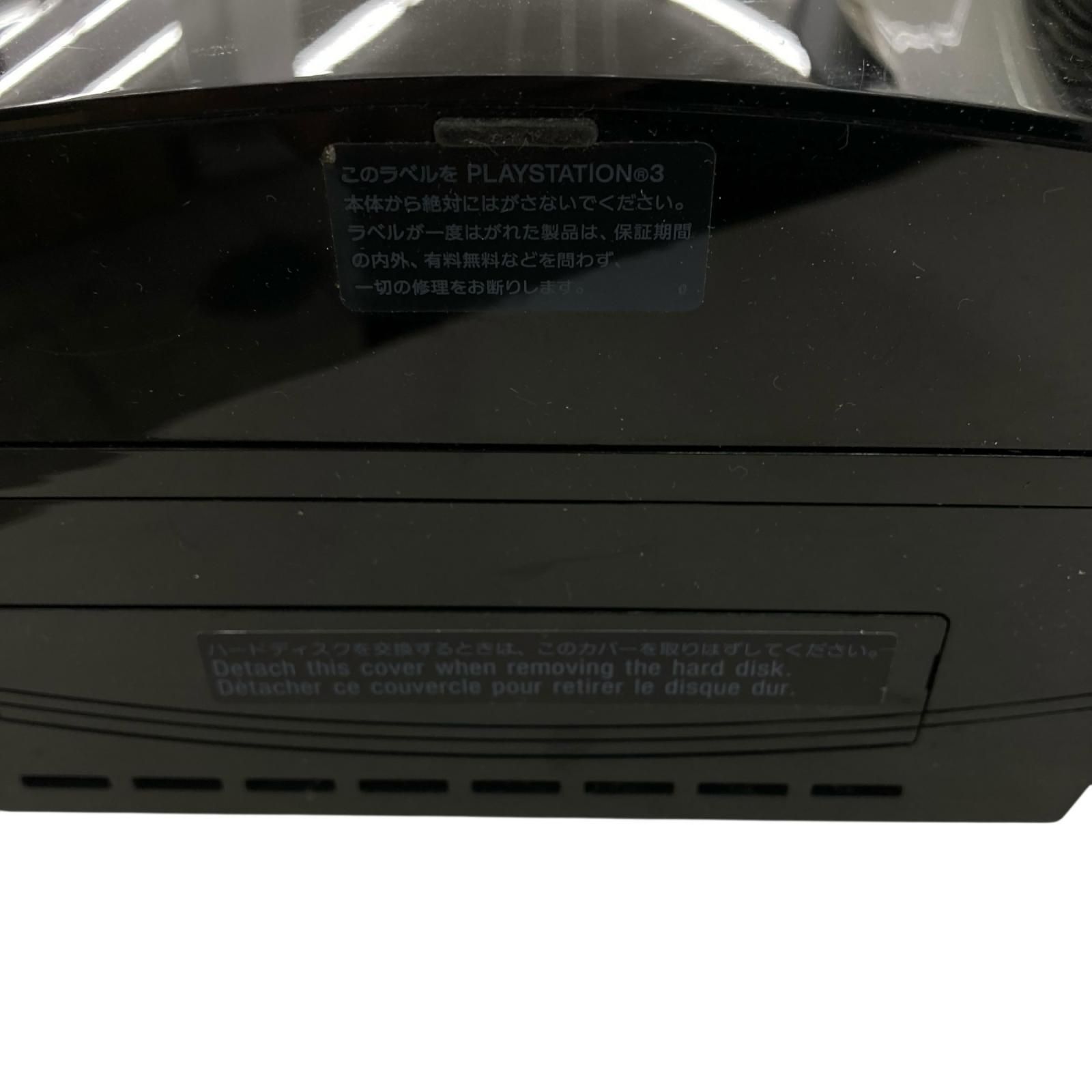 186000 現状品 PlayStation 3 本体 CECHA00 初期型 黒 [0000000002042]