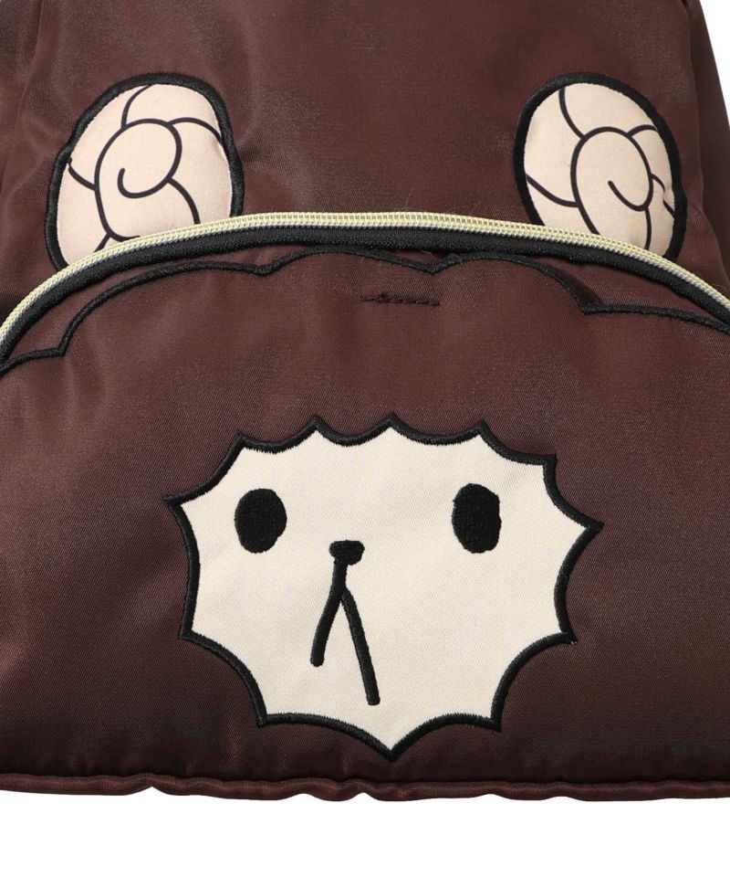 ScoLar（スカラー）ネコひつじリュック ブラック、ベージュ、ブラウン 