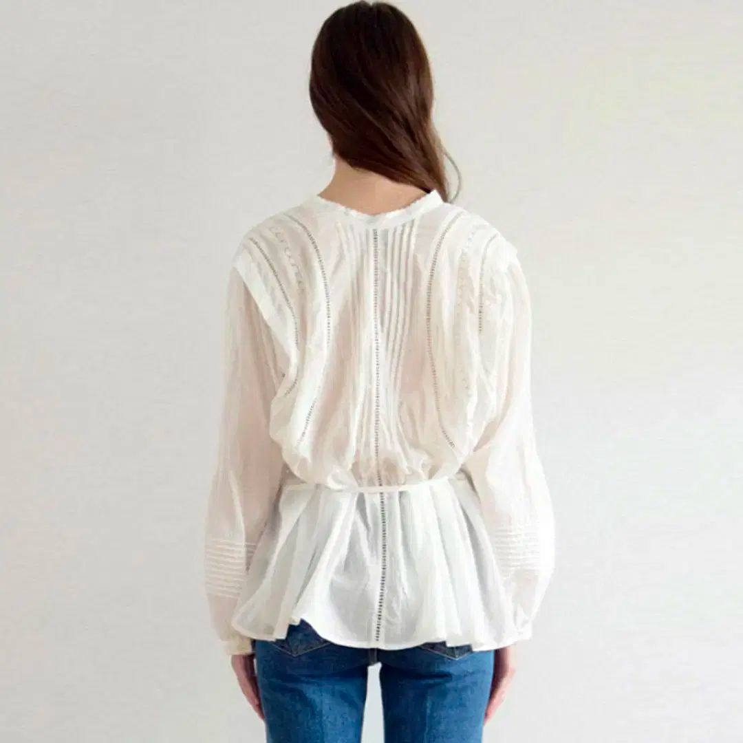 lama レースブラウス